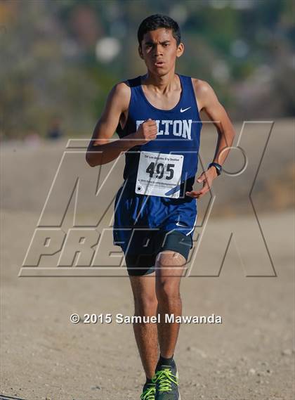 Thumbnail 2 in  CIF LACS Cross Country Championships (Girls) photogallery.