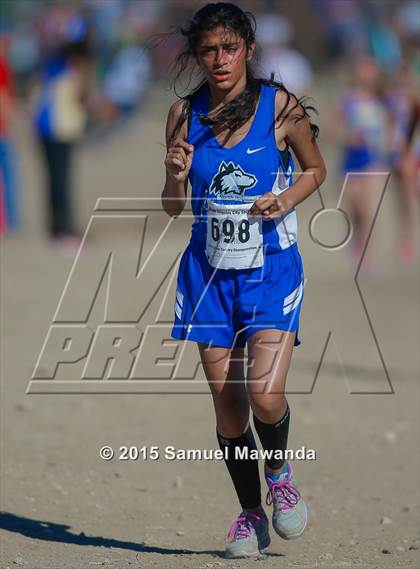 Thumbnail 2 in  CIF LACS Cross Country Championships (Girls) photogallery.