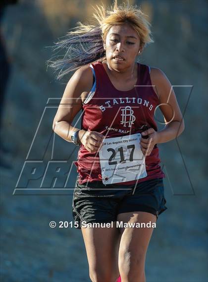 Thumbnail 3 in  CIF LACS Cross Country Championships (Girls) photogallery.