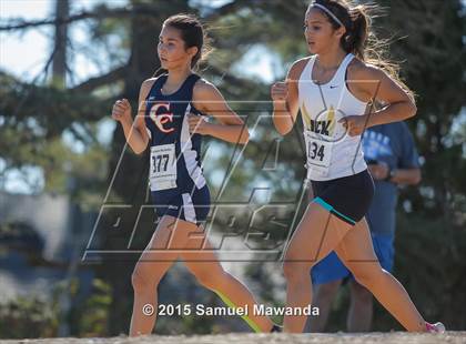 Thumbnail 1 in  CIF LACS Cross Country Championships (Girls) photogallery.