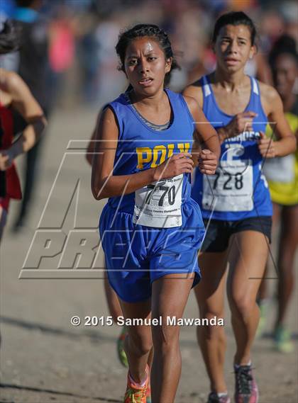 Thumbnail 3 in  CIF LACS Cross Country Championships (Girls) photogallery.