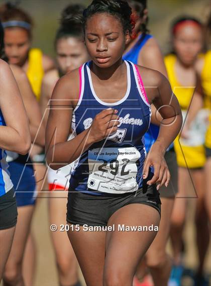 Thumbnail 3 in  CIF LACS Cross Country Championships (Girls) photogallery.