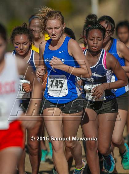 Thumbnail 1 in  CIF LACS Cross Country Championships (Girls) photogallery.