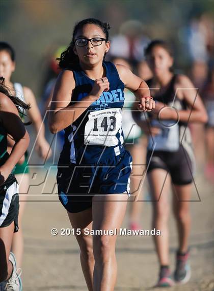Thumbnail 1 in  CIF LACS Cross Country Championships (Girls) photogallery.
