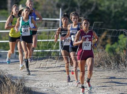 Thumbnail 3 in  CIF LACS Cross Country Championships (Girls) photogallery.