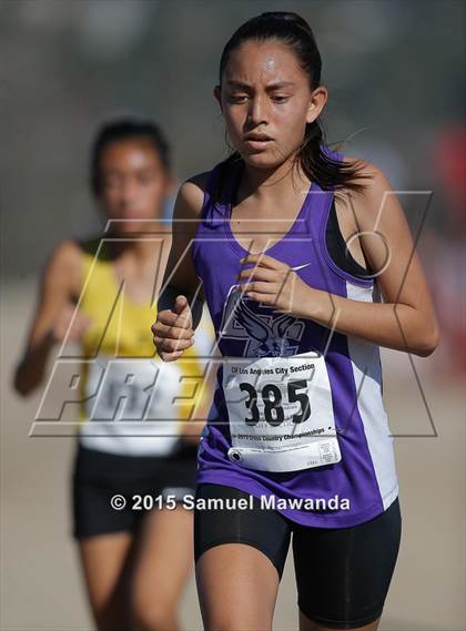 Thumbnail 3 in  CIF LACS Cross Country Championships (Girls) photogallery.