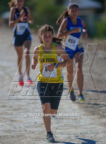 Thumbnail 3 in  CIF LACS Cross Country Championships (Girls) photogallery.