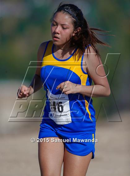 Thumbnail 1 in  CIF LACS Cross Country Championships (Girls) photogallery.