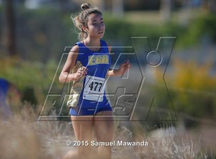 Thumbnail 1 in  CIF LACS Cross Country Championships (Girls) photogallery.