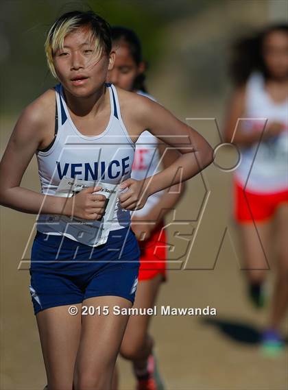 Thumbnail 1 in  CIF LACS Cross Country Championships (Girls) photogallery.