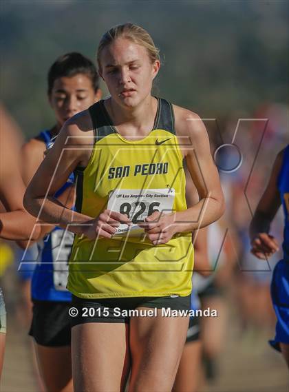 Thumbnail 1 in  CIF LACS Cross Country Championships (Girls) photogallery.