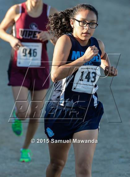 Thumbnail 3 in  CIF LACS Cross Country Championships (Girls) photogallery.