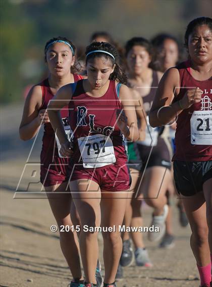 Thumbnail 1 in  CIF LACS Cross Country Championships (Girls) photogallery.