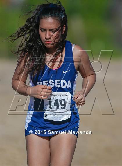 Thumbnail 3 in  CIF LACS Cross Country Championships (Girls) photogallery.