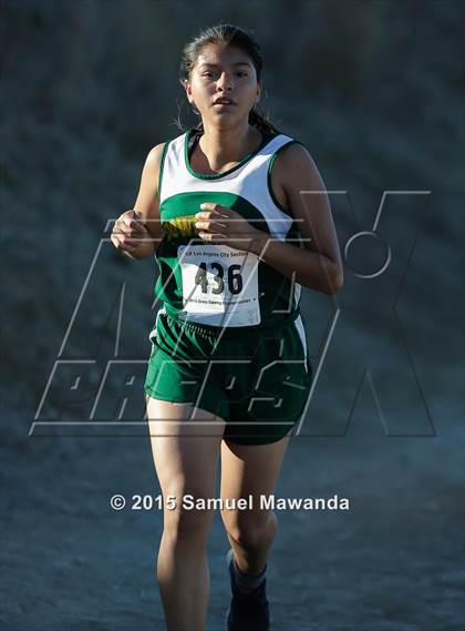 Thumbnail 3 in  CIF LACS Cross Country Championships (Girls) photogallery.