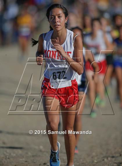 Thumbnail 1 in  CIF LACS Cross Country Championships (Girls) photogallery.