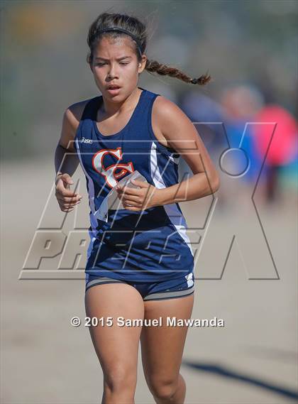 Thumbnail 2 in  CIF LACS Cross Country Championships (Girls) photogallery.