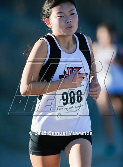 Thumbnail 3 in  CIF LACS Cross Country Championships (Girls) photogallery.
