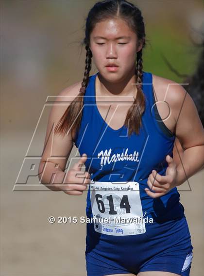Thumbnail 1 in  CIF LACS Cross Country Championships (Girls) photogallery.
