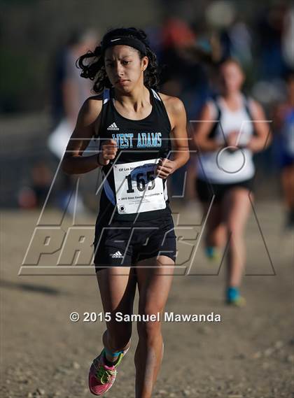 Thumbnail 2 in  CIF LACS Cross Country Championships (Girls) photogallery.