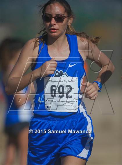 Thumbnail 2 in  CIF LACS Cross Country Championships (Girls) photogallery.
