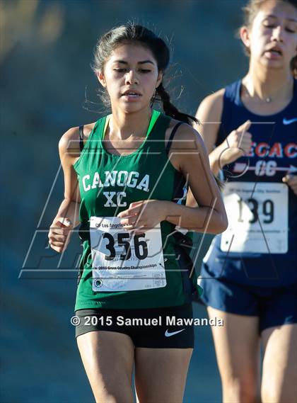 Thumbnail 3 in  CIF LACS Cross Country Championships (Girls) photogallery.