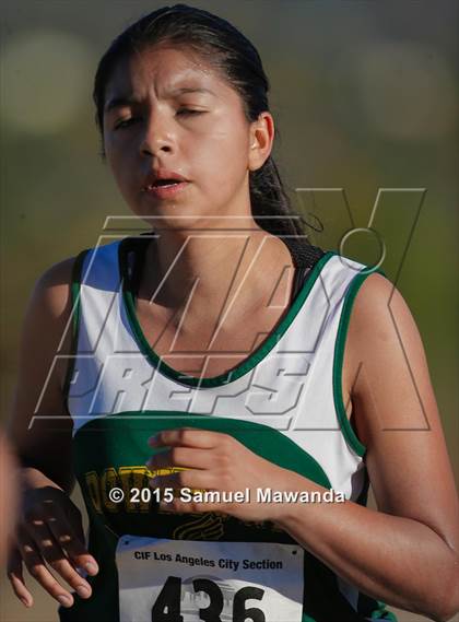 Thumbnail 1 in  CIF LACS Cross Country Championships (Girls) photogallery.