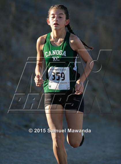 Thumbnail 2 in  CIF LACS Cross Country Championships (Girls) photogallery.