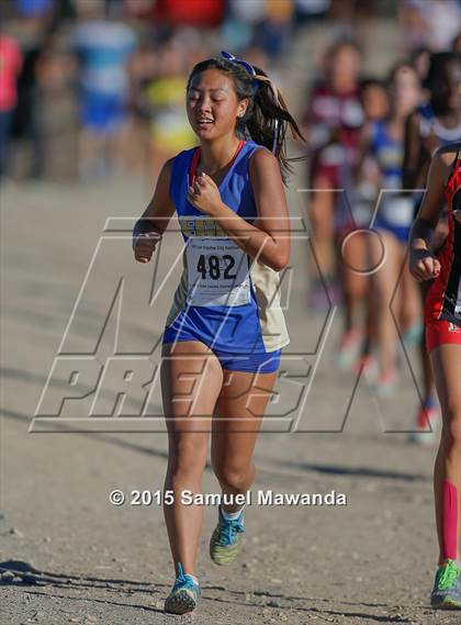 Thumbnail 3 in  CIF LACS Cross Country Championships (Girls) photogallery.