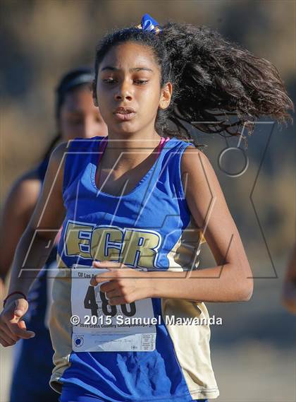 Thumbnail 2 in  CIF LACS Cross Country Championships (Girls) photogallery.