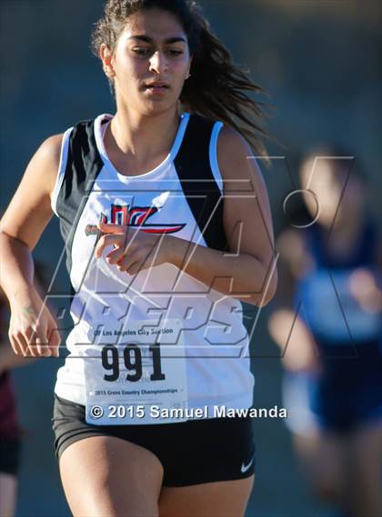 Thumbnail 1 in  CIF LACS Cross Country Championships (Girls) photogallery.