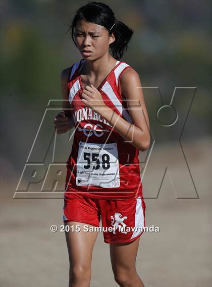Thumbnail 1 in  CIF LACS Cross Country Championships (Girls) photogallery.