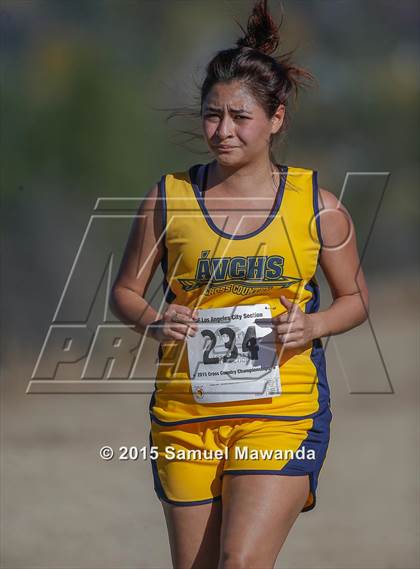 Thumbnail 2 in  CIF LACS Cross Country Championships (Girls) photogallery.