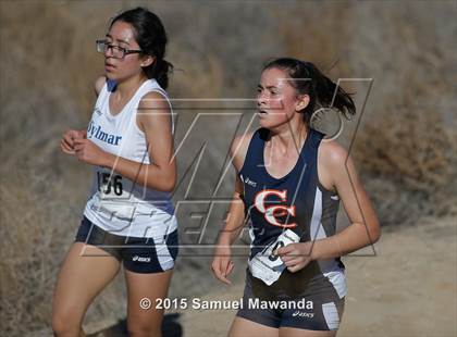 Thumbnail 1 in  CIF LACS Cross Country Championships (Girls) photogallery.