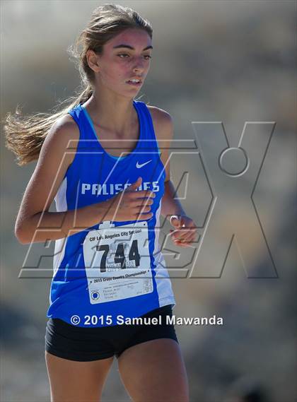 Thumbnail 1 in  CIF LACS Cross Country Championships (Girls) photogallery.