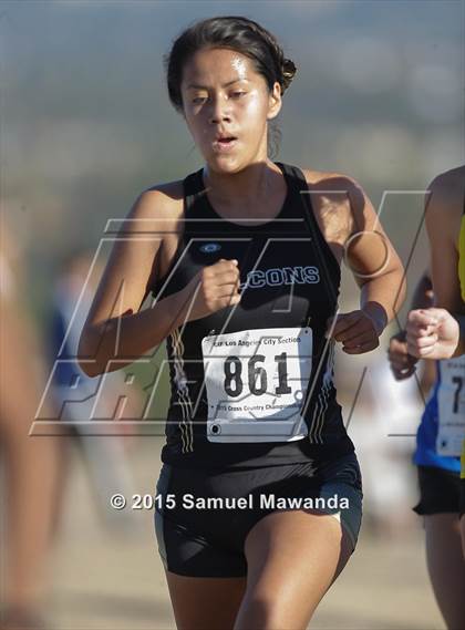 Thumbnail 2 in  CIF LACS Cross Country Championships (Girls) photogallery.