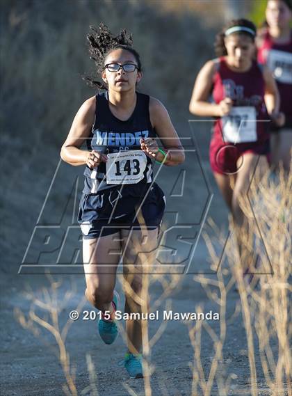 Thumbnail 2 in  CIF LACS Cross Country Championships (Girls) photogallery.