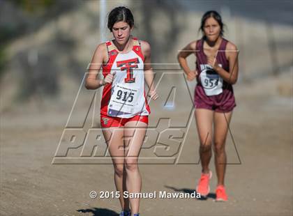 Thumbnail 3 in  CIF LACS Cross Country Championships (Girls) photogallery.
