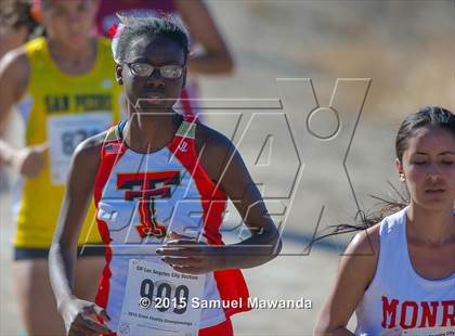Thumbnail 2 in  CIF LACS Cross Country Championships (Girls) photogallery.