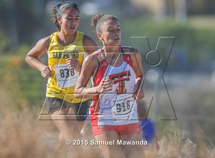 Thumbnail 2 in  CIF LACS Cross Country Championships (Girls) photogallery.