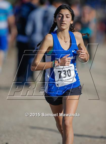 Thumbnail 3 in  CIF LACS Cross Country Championships (Girls) photogallery.