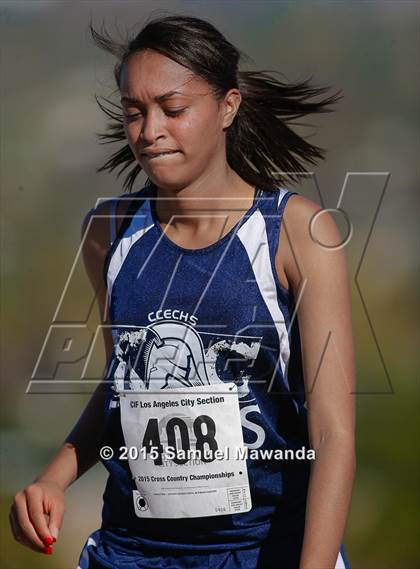 Thumbnail 3 in  CIF LACS Cross Country Championships (Girls) photogallery.