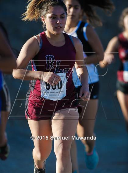 Thumbnail 2 in  CIF LACS Cross Country Championships (Girls) photogallery.