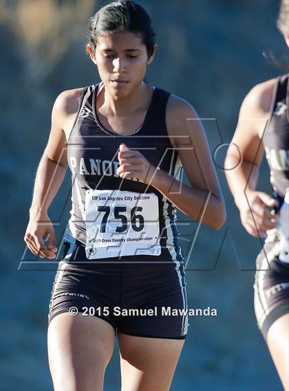 Thumbnail 2 in  CIF LACS Cross Country Championships (Girls) photogallery.