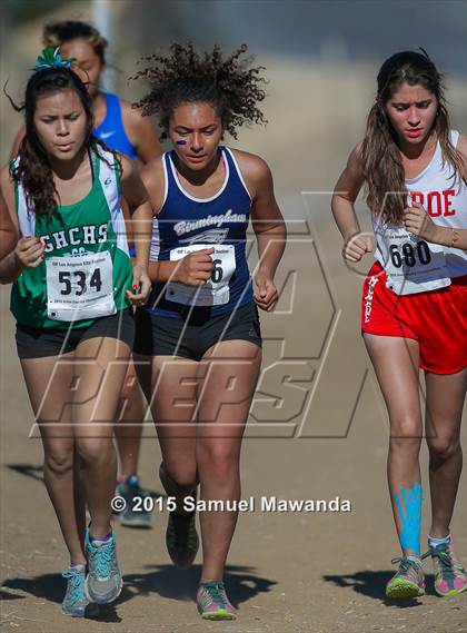 Thumbnail 3 in  CIF LACS Cross Country Championships (Girls) photogallery.