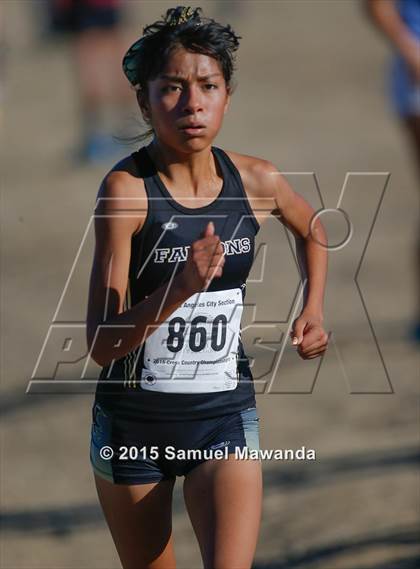 Thumbnail 2 in  CIF LACS Cross Country Championships (Girls) photogallery.