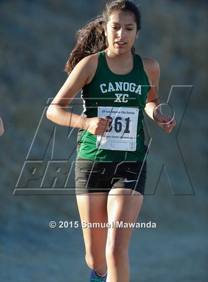 Thumbnail 2 in  CIF LACS Cross Country Championships (Girls) photogallery.