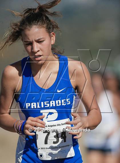 Thumbnail 3 in  CIF LACS Cross Country Championships (Girls) photogallery.