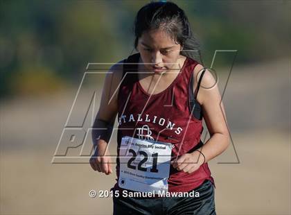 Thumbnail 2 in  CIF LACS Cross Country Championships (Girls) photogallery.