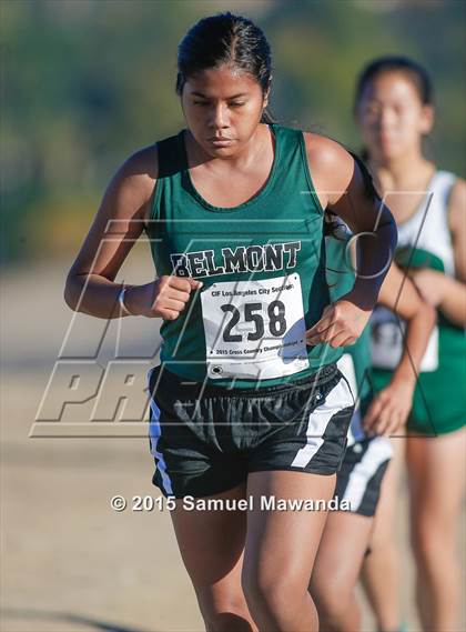 Thumbnail 2 in  CIF LACS Cross Country Championships (Girls) photogallery.